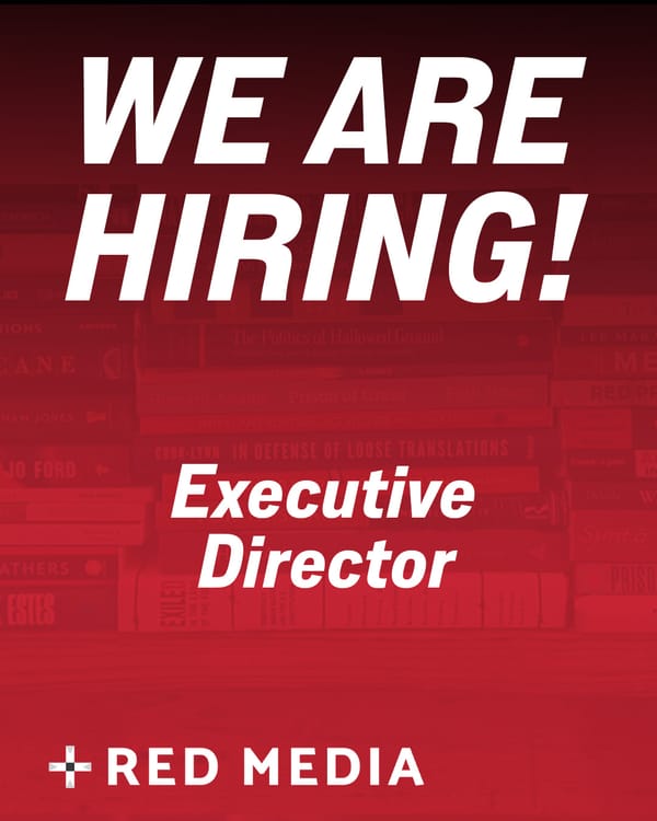 Red Media is Hiring an Executive Director!